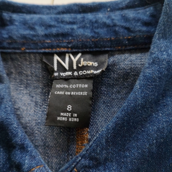NY Jeans Denim Dress - Picture 3 of 5